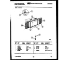 White-Westinghouse AC088M7B1 cabinet and installation parts diagram