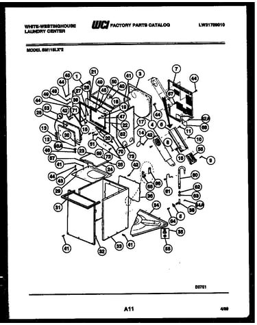 Cabinet parts and heater