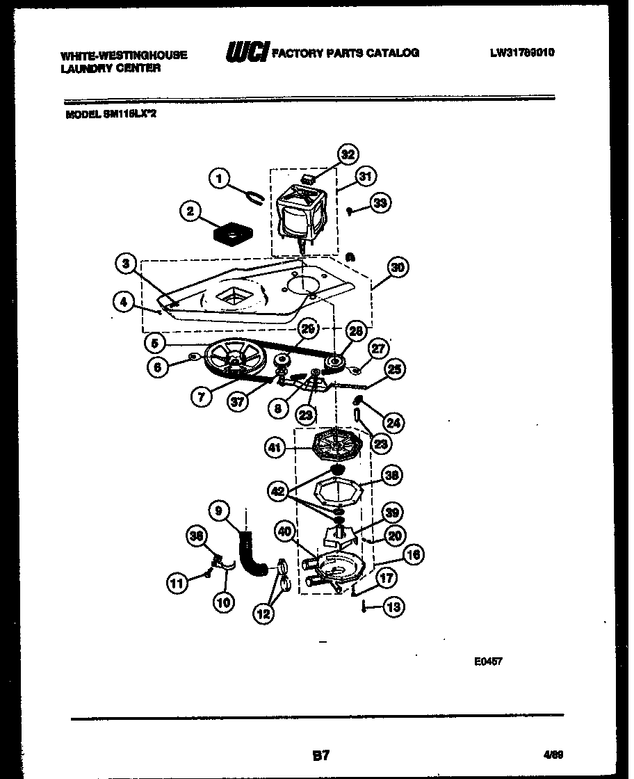 Washer drive system and pump