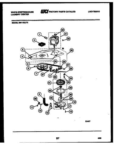 Washer drive system and pump