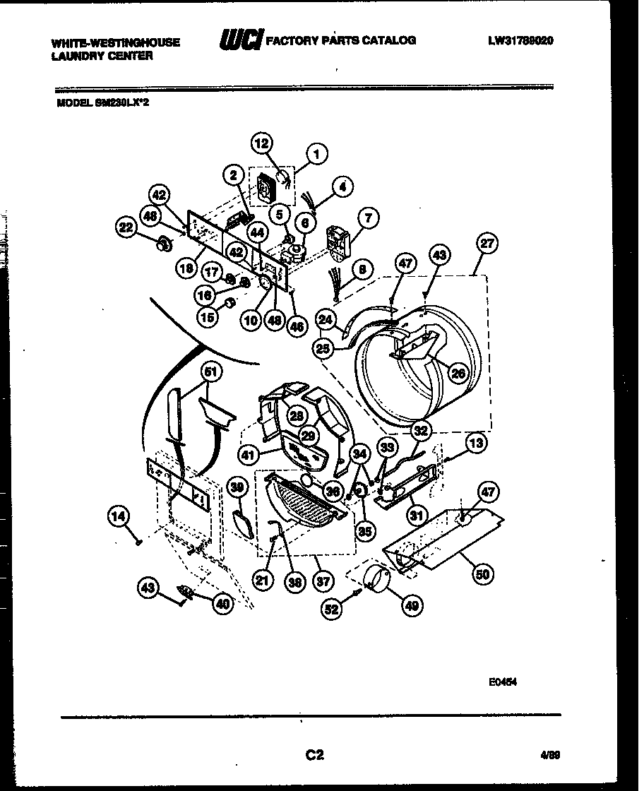 Console, control and drum