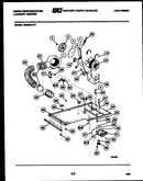 Dryer motor, blower and belt