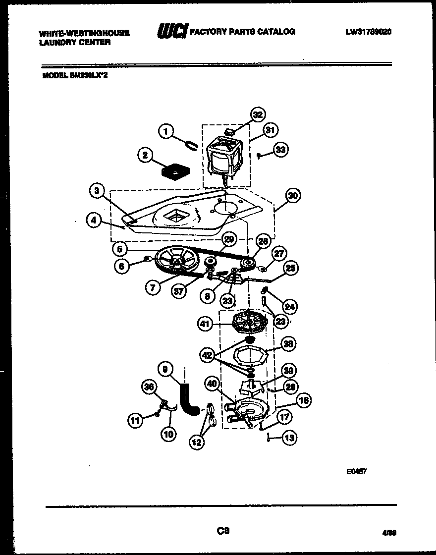 Washer drive system and pump