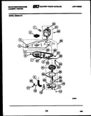 Washer drive system and pump