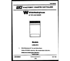 White-Westinghouse LC590LXW0  diagram