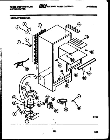 System and automatic defrost parts