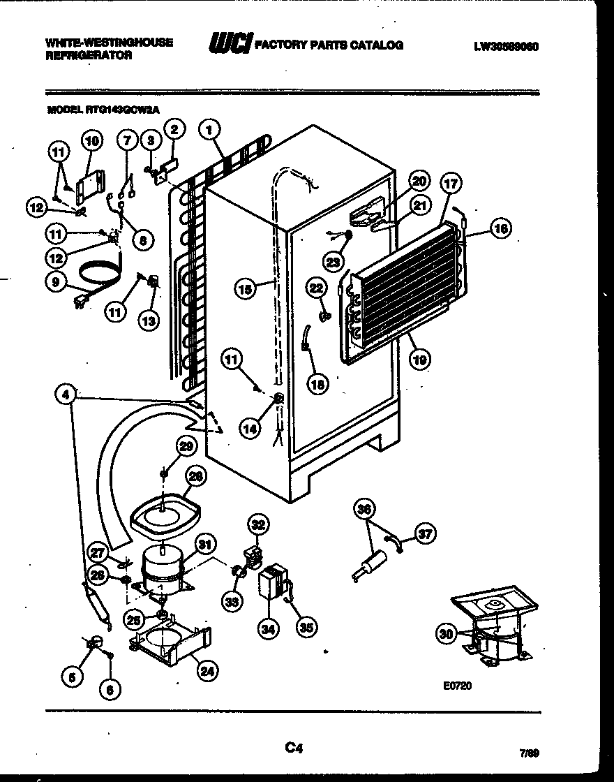 SYSTEM AND AUTOMATIC DEFROST PARTS