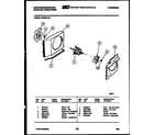 White-Westinghouse AC064L7A5 air handling parts diagram