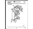 White-Westinghouse RTG123GCV2A cabinet parts diagram