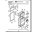 White-Westinghouse RT174LCH1 door parts diagram