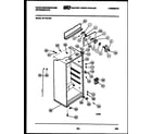 White-Westinghouse RT174LCF1 cabinet parts diagram