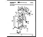 White-Westinghouse RT175MCW0 cabinet parts diagram