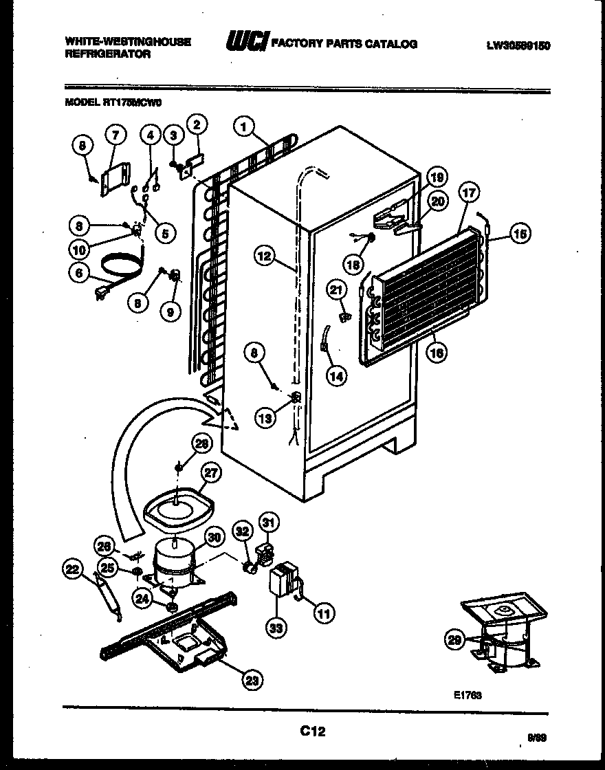 SYSTEM AND AUTOMATIC DEFROST PARTS