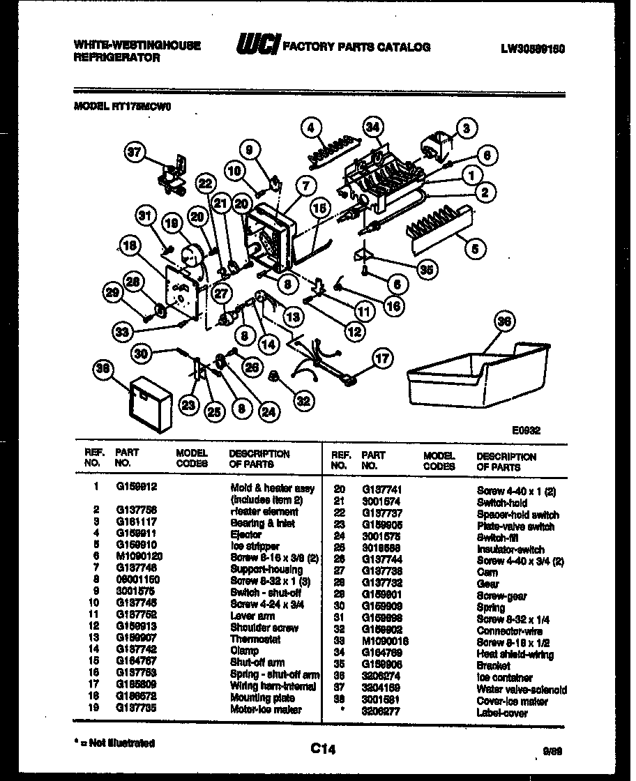 ICE MAKER PARTS