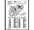 White-Westinghouse RT175MCH0 ice maker parts diagram