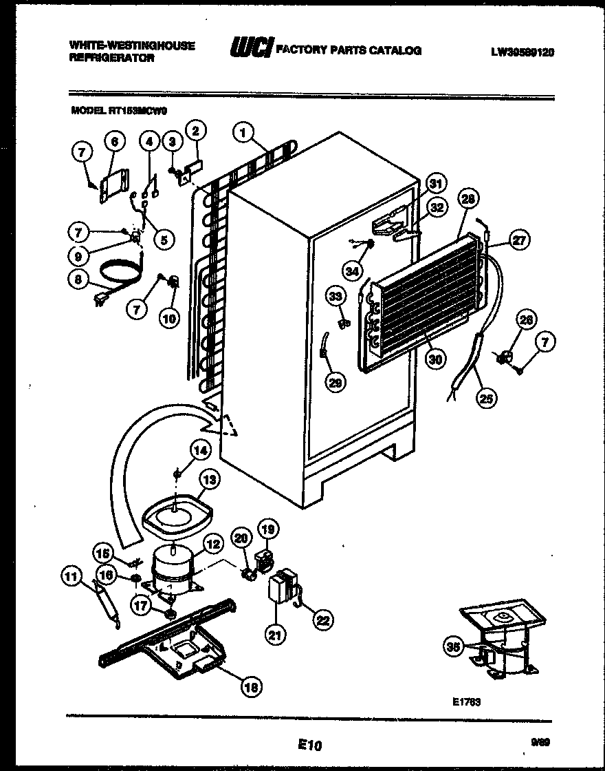 SYSTEM AND AUTOMATIC DEFROST PARTS