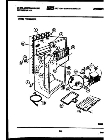 System and automatic defrost parts