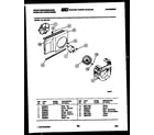 White-Westinghouse AL119L1A3 air handling parts diagram