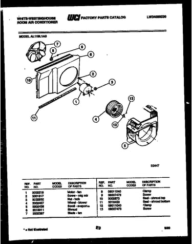Air handling parts