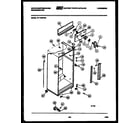 White-Westinghouse RT179MCW0 cabinet parts diagram