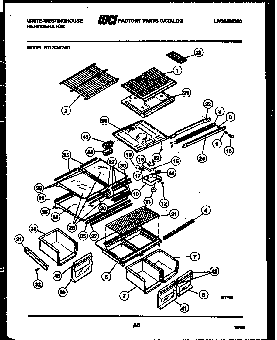 Shelves and supports