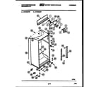 White-Westinghouse RT219MCV1 cabinet parts diagram