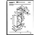 White-Westinghouse RT193MCW0 cabinet parts diagram