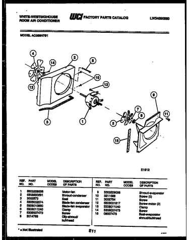 Air handling parts