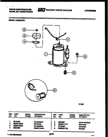 Compressor parts
