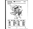 White-Westinghouse AS187L2K2 cabinet parts diagram