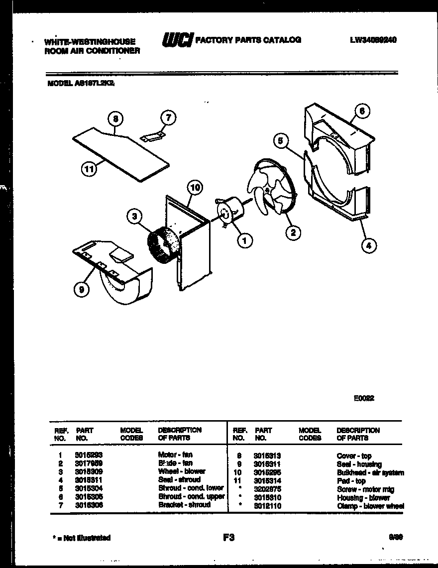 Air handling parts