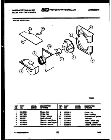 Air handling parts