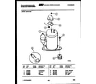 White-Westinghouse AS187L2K2 compressor parts diagram
