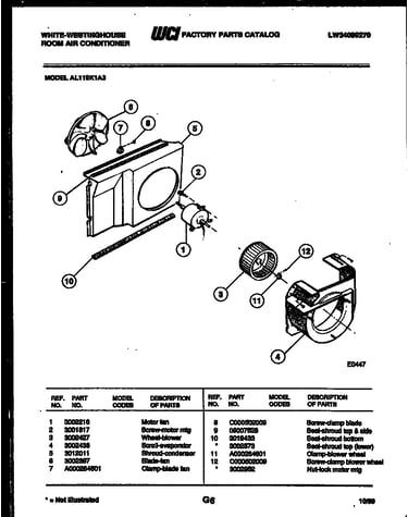 Air handling parts