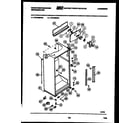 White-Westinghouse RT215MCV0 cabinet parts diagram