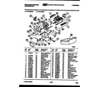 White-Westinghouse RT215MCH1 ice maker parts diagram