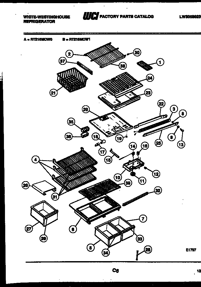 Shelves and supports