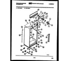 White-Westinghouse RT217MCW0 cabinet parts diagram