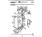 White-Westinghouse RT199MCW0 cabinet parts diagram
