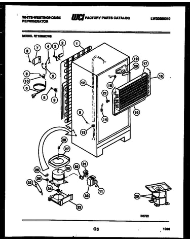 System and automatic defrost parts