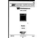 White-Westinghouse KB663LM2 cover diagram