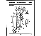 White-Westinghouse RT215MCF2 cabinet parts diagram