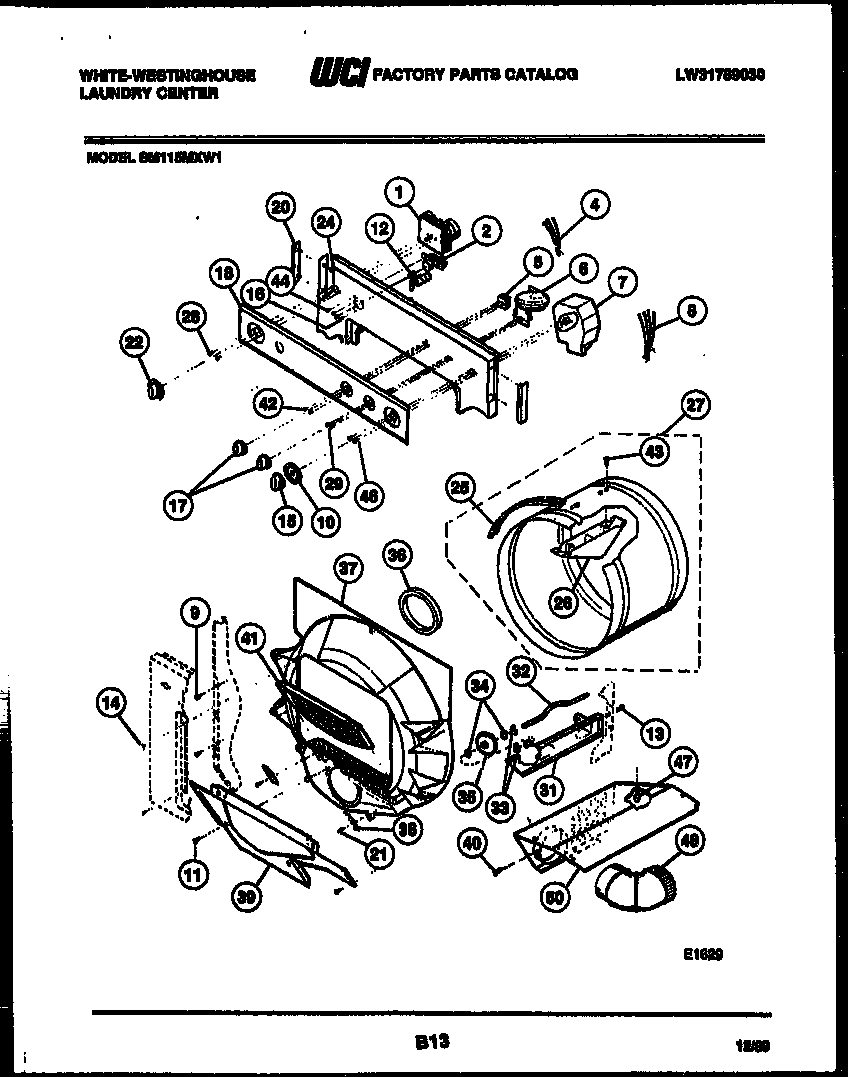 Console, control and drum