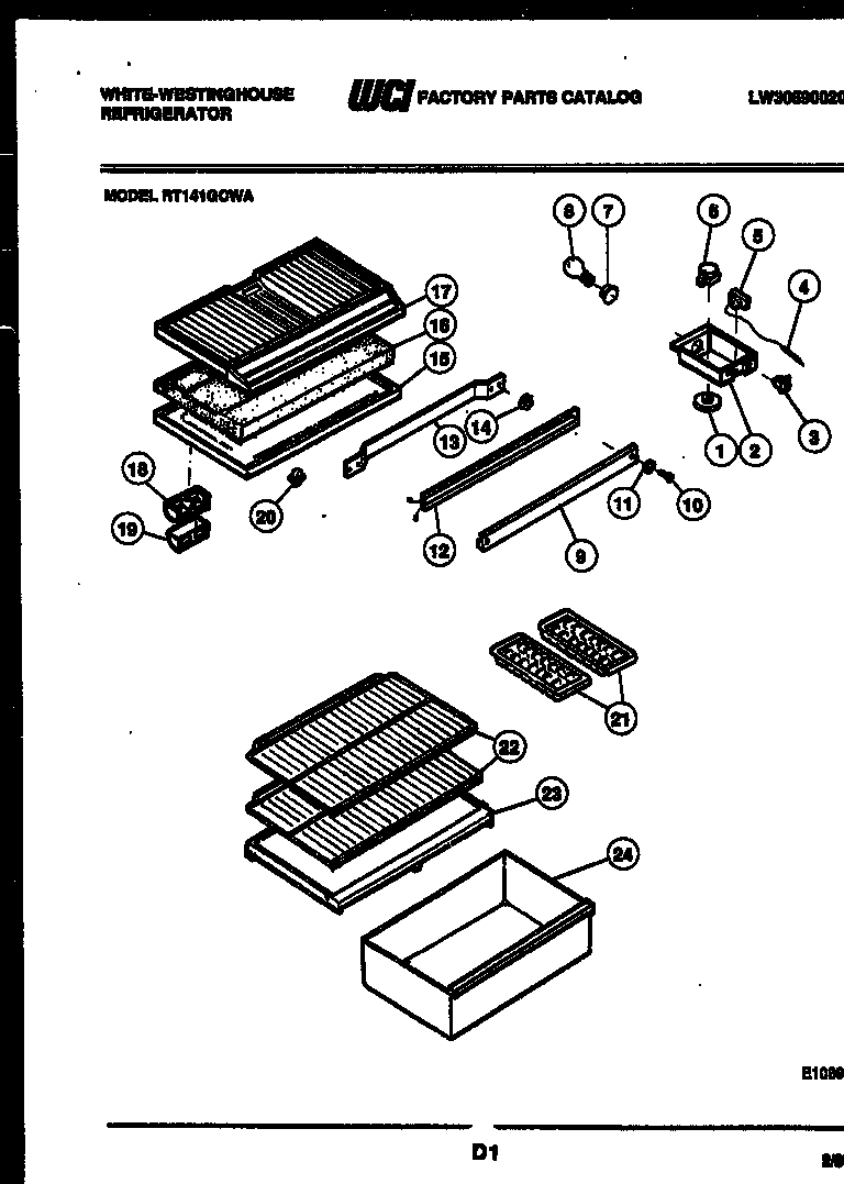 Shelves and supports