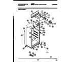 White-Westinghouse RT155MCW1 cabinet parts diagram