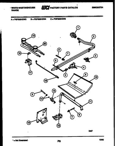 Burner, manifold and gas control
