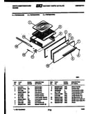 Broiler drawer parts