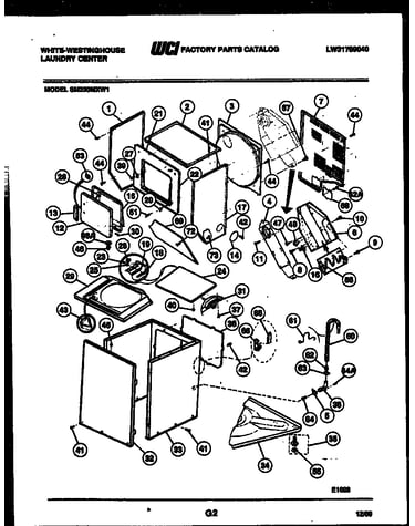 Cabinet parts and heater