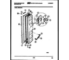 White-Westinghouse RS249MCD0 freezer door parts diagram