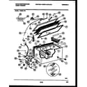 White-Westinghouse FC268LTW4 chest freezer parts diagram